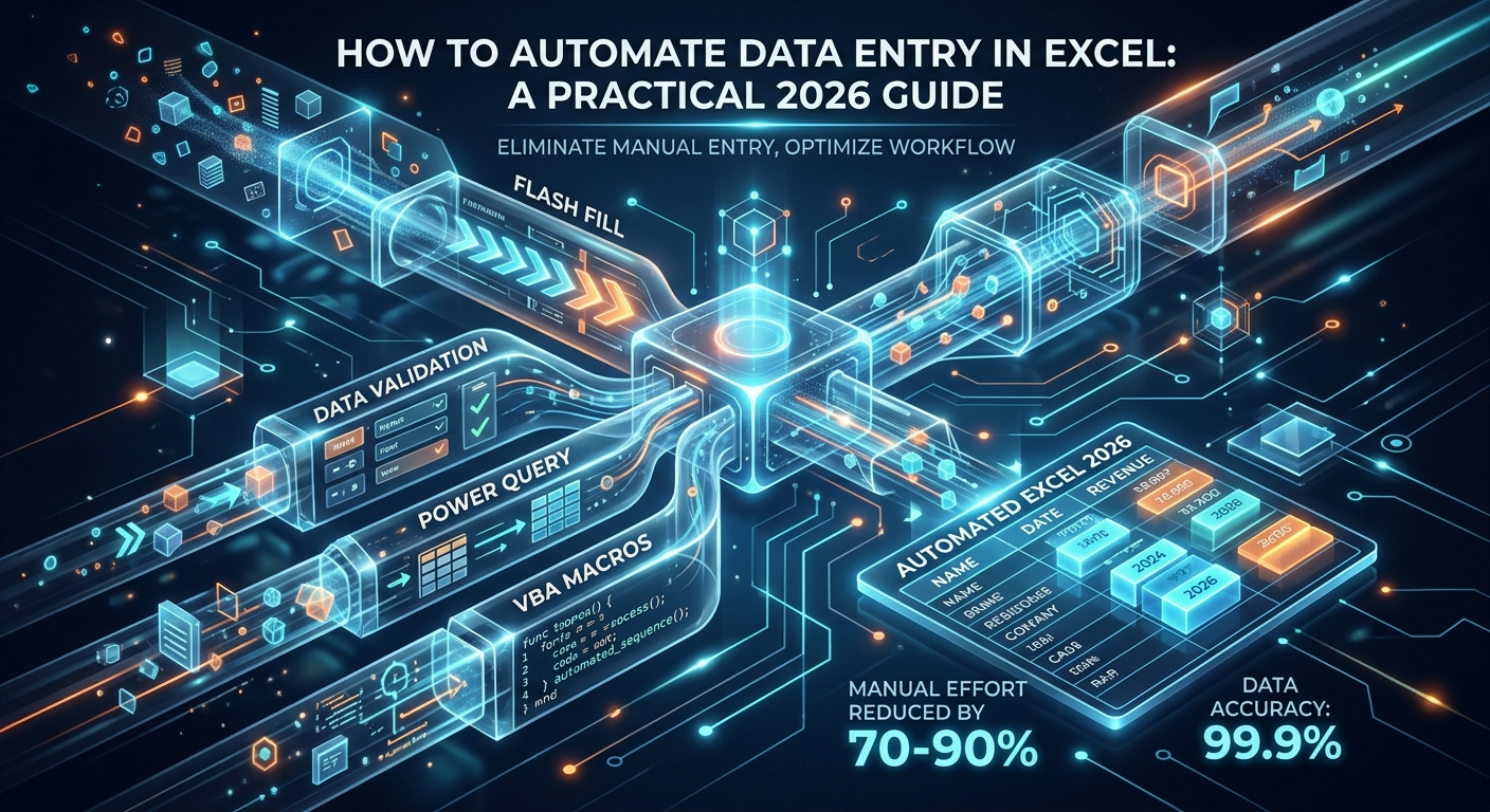 How to Automate Data Entry in Excel: A Practical 2026 Guide | Epiphany ...