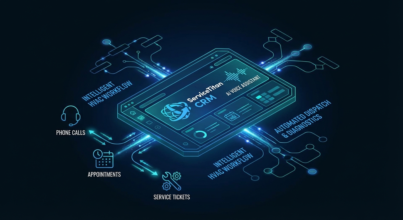 ServiceTitan Integration: How AI Completes Your HVAC Workflow
