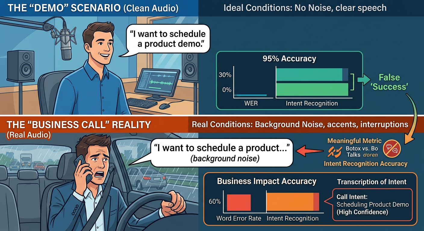 Voice AI Accuracy in Business Calls: What the Numbers Actually Mean