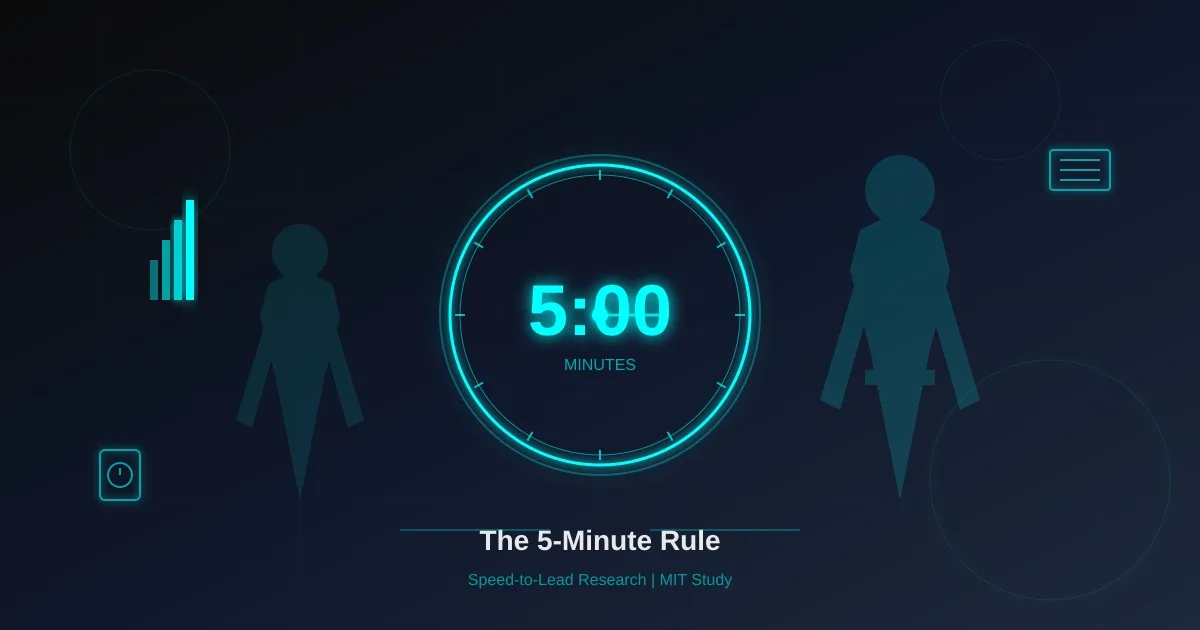 The 5-Minute Rule: Why HVAC Companies That Answer First Win the Job