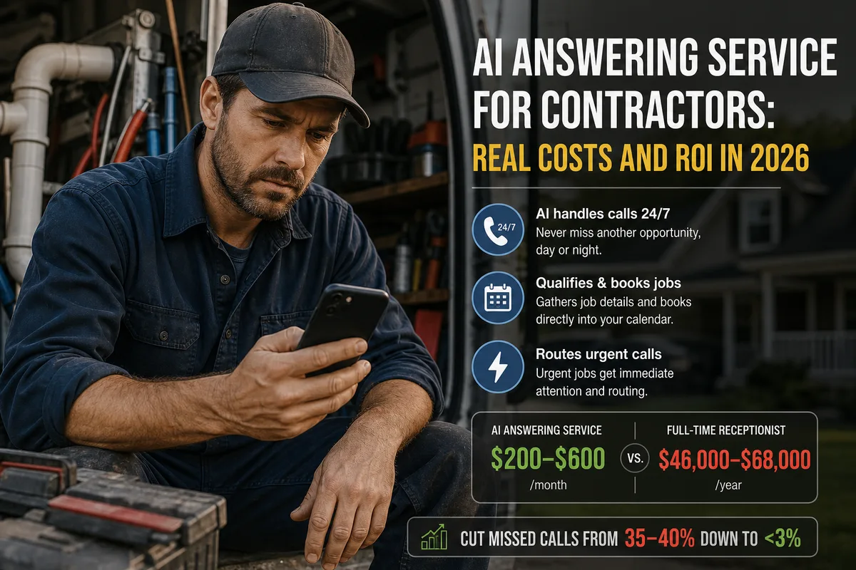 AI Answering Service for Contractors: What to Compare in 2026