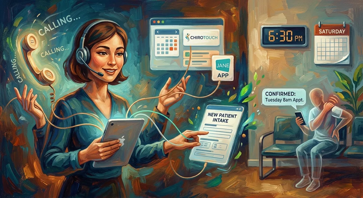 AI Receptionist for Chiropractors: What It Handles and How to Evaluate It