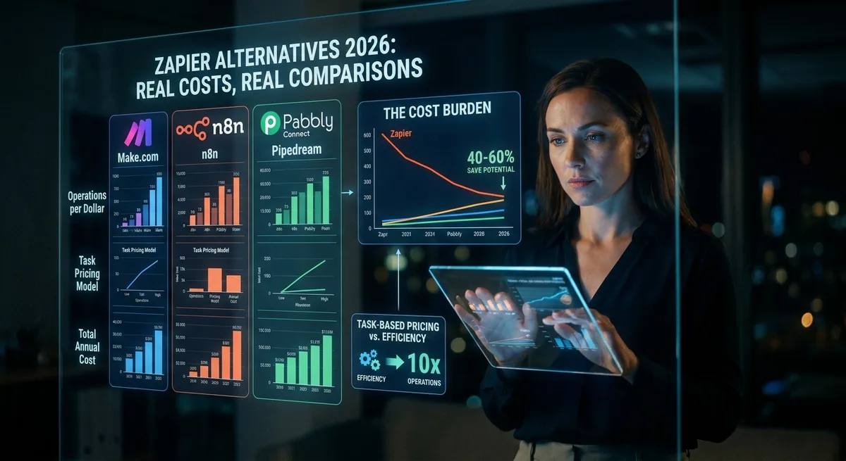 Best Zapier Alternatives in 2026: Real Costs, Real Comparisons