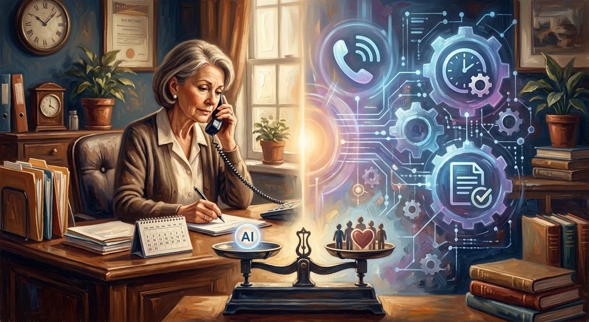 Can AI Replace a Secretary? What Service Businesses Need to Know in 2026