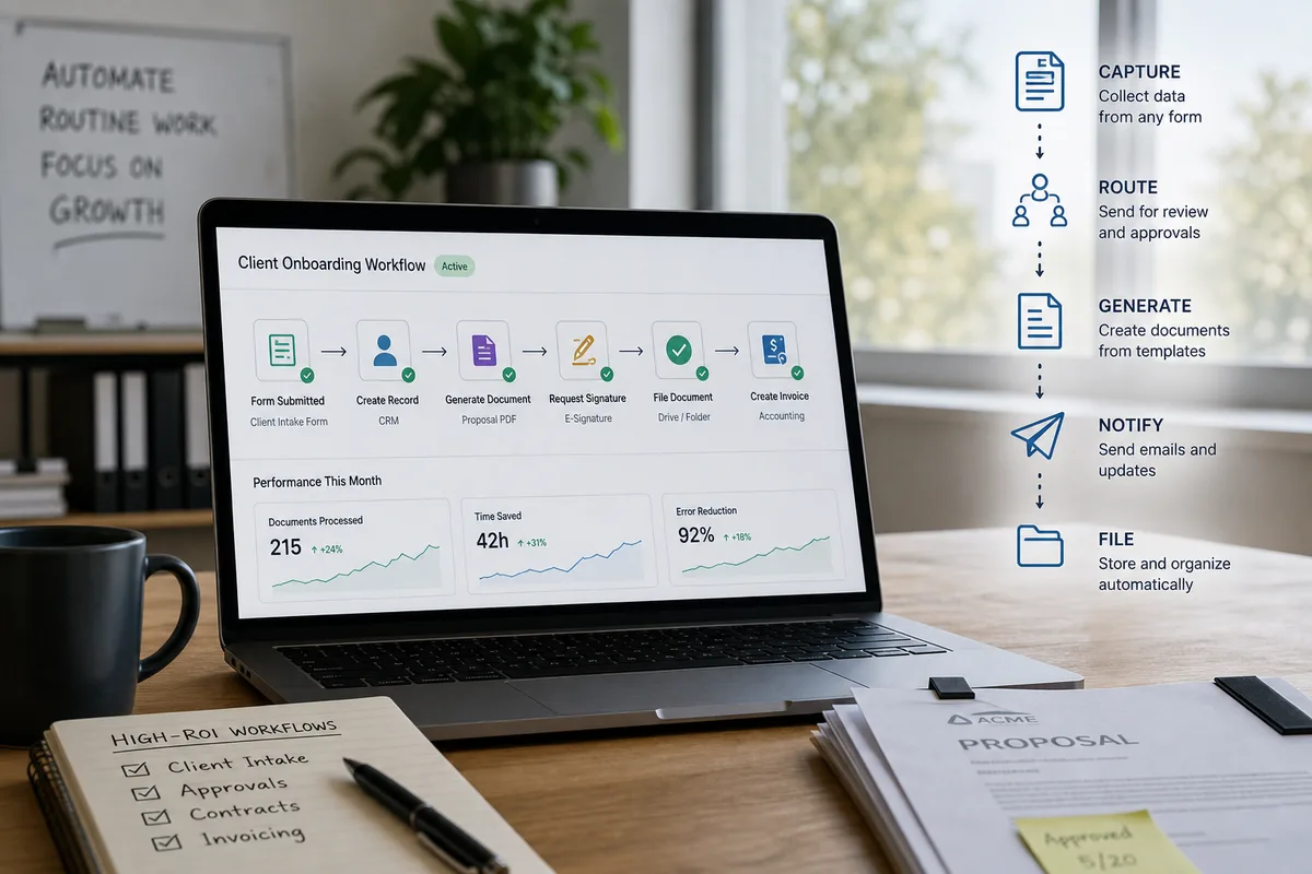 Document Workflow Automation for Small Business (2026 Guide)
