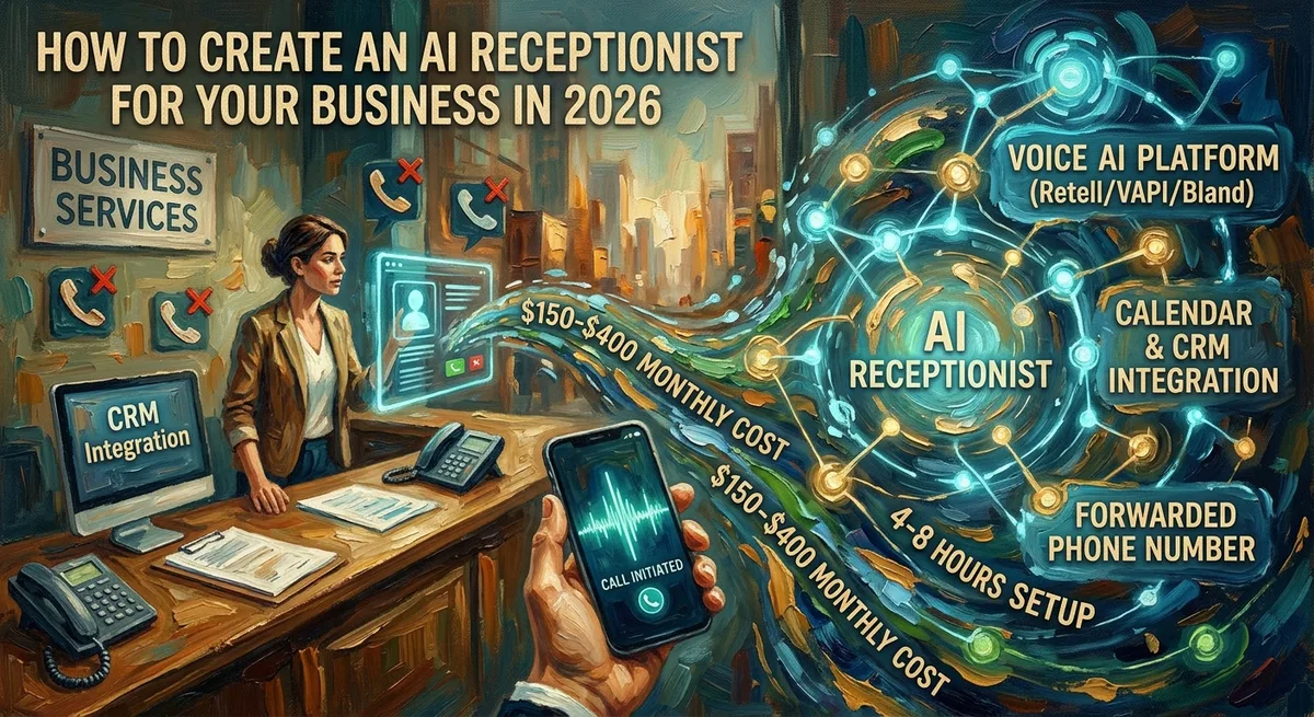 How to Create an AI Receptionist for Your Business in 2026