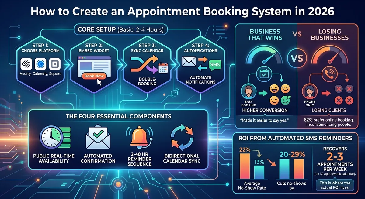 How to Create an Appointment Booking System in 2026