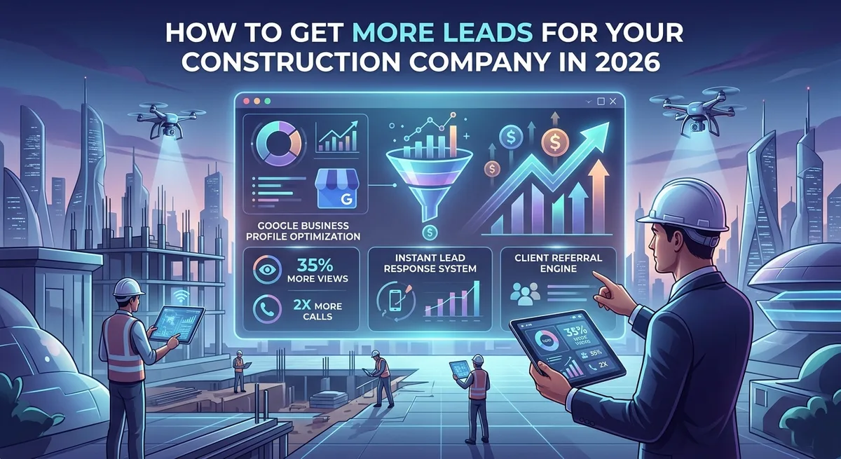 How to Get More Leads for Your Construction Company in 2026