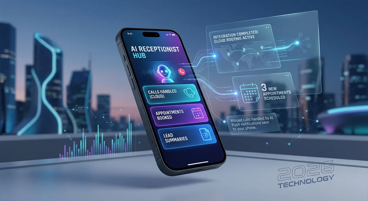 How to Integrate an AI Receptionist on a Mobile Phone in 2026