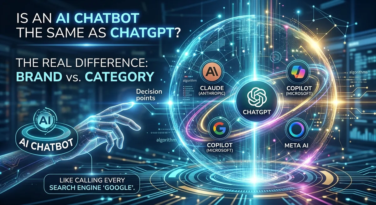 Is an AI Chatbot the Same as ChatGPT? The Real Difference
