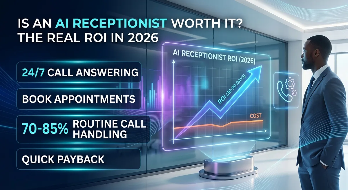 Is an AI Receptionist Worth It? The Real ROI in 2026
