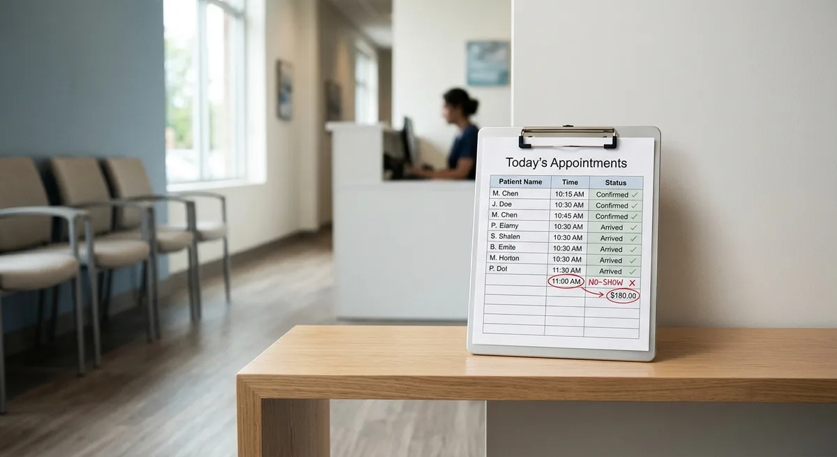 No-Show Rates for Doctor Appointments: The Real Cost in 2026