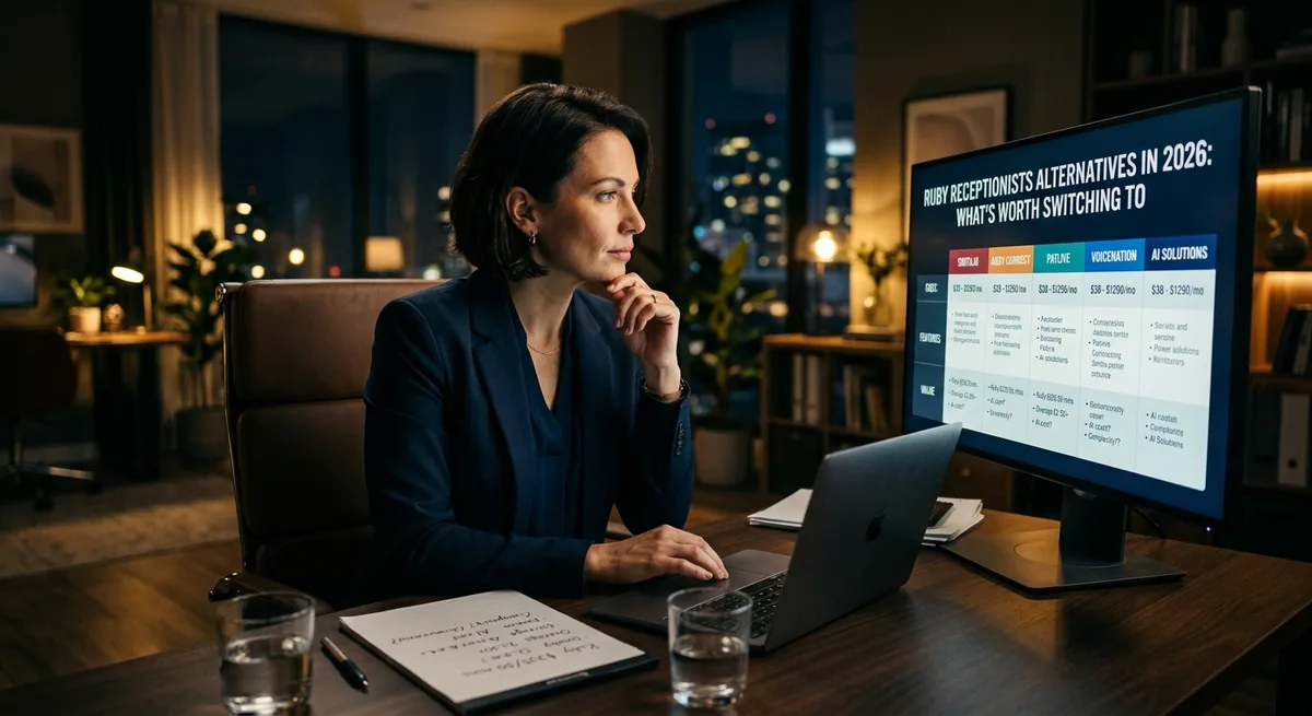 Ruby Receptionists Alternatives in 2026: What's Worth Switching To