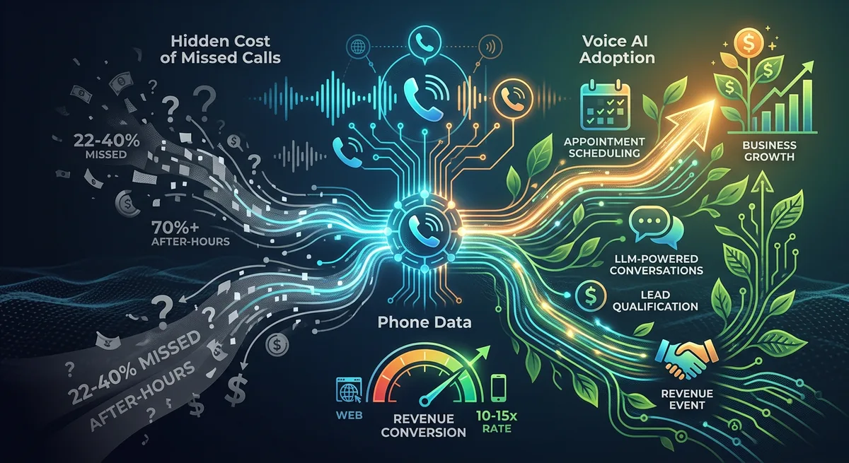 Voice AI Adoption in Small Business: What the Phone Pattern Shows