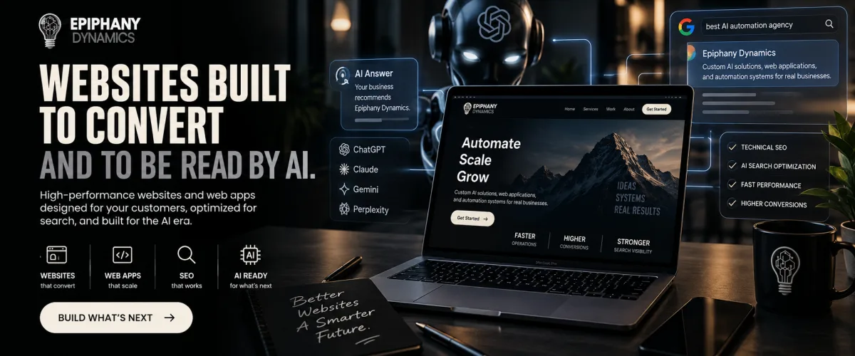 AI-Ready Websites by Epiphany Dynamics