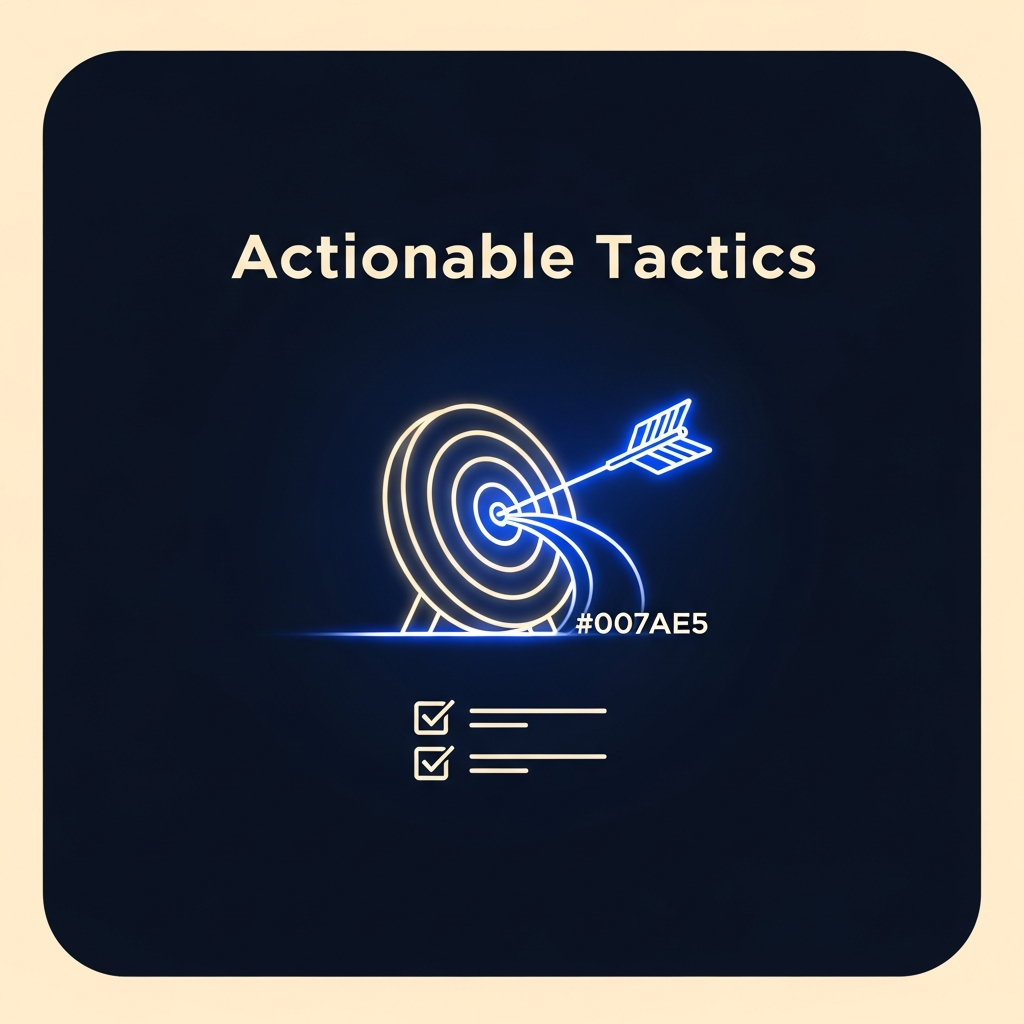 Actionable Tactics